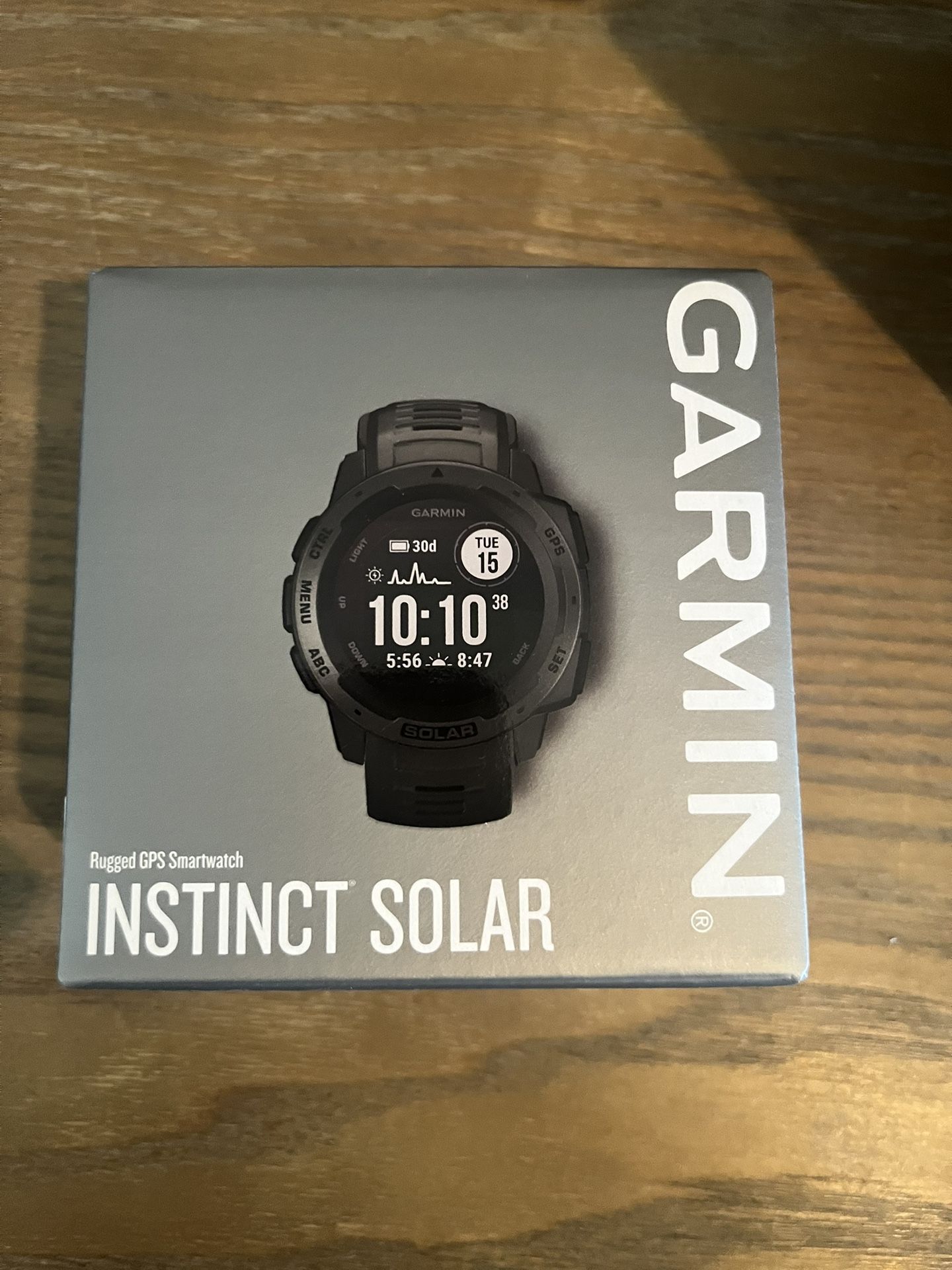 Garmin Instinct Solar Rugged Outdoor Smartwatch