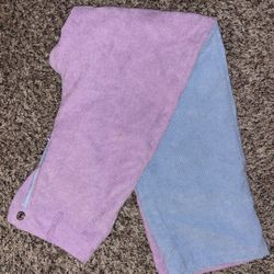 Pink/Blue Corduroy Pants - XS