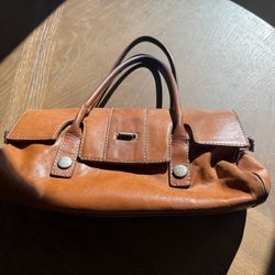 Vintage Genuine Leather Michael Kors Satchel
