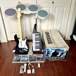 Rock Band Nintendo Wii Set