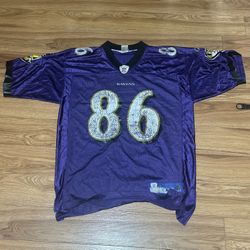 Baltimore Ravens Todd Heap Jersey Size Men’s Medium