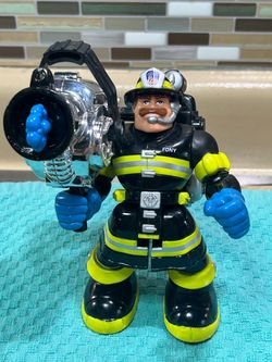 25yo Vintage Fisher-Price Rescue Heroes "FDNY Billy Blazes" special edition hero