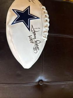 Dallas Cowboys Signed Football
