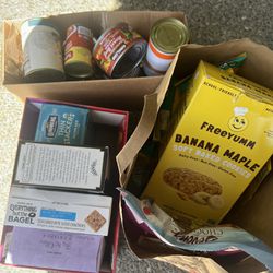 Free Food/canned/snacks 