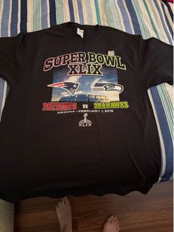 Patriots/seahawks Super Bowl tshirt