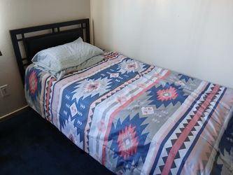 New mattress twin bed with frame and mattress just $199