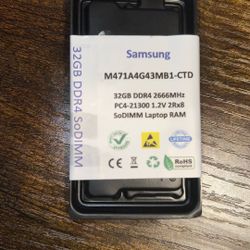 32gb DDR4 SoDIMM Laptop Ram