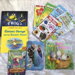 TEN assorted children’s books