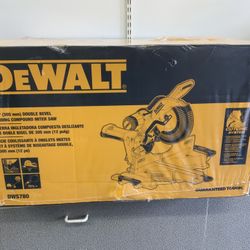 DeWalt 12” Double Bevel Sliding Compound Miter Saw New In Box 
