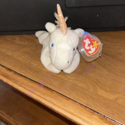 Unicorn beanie baby