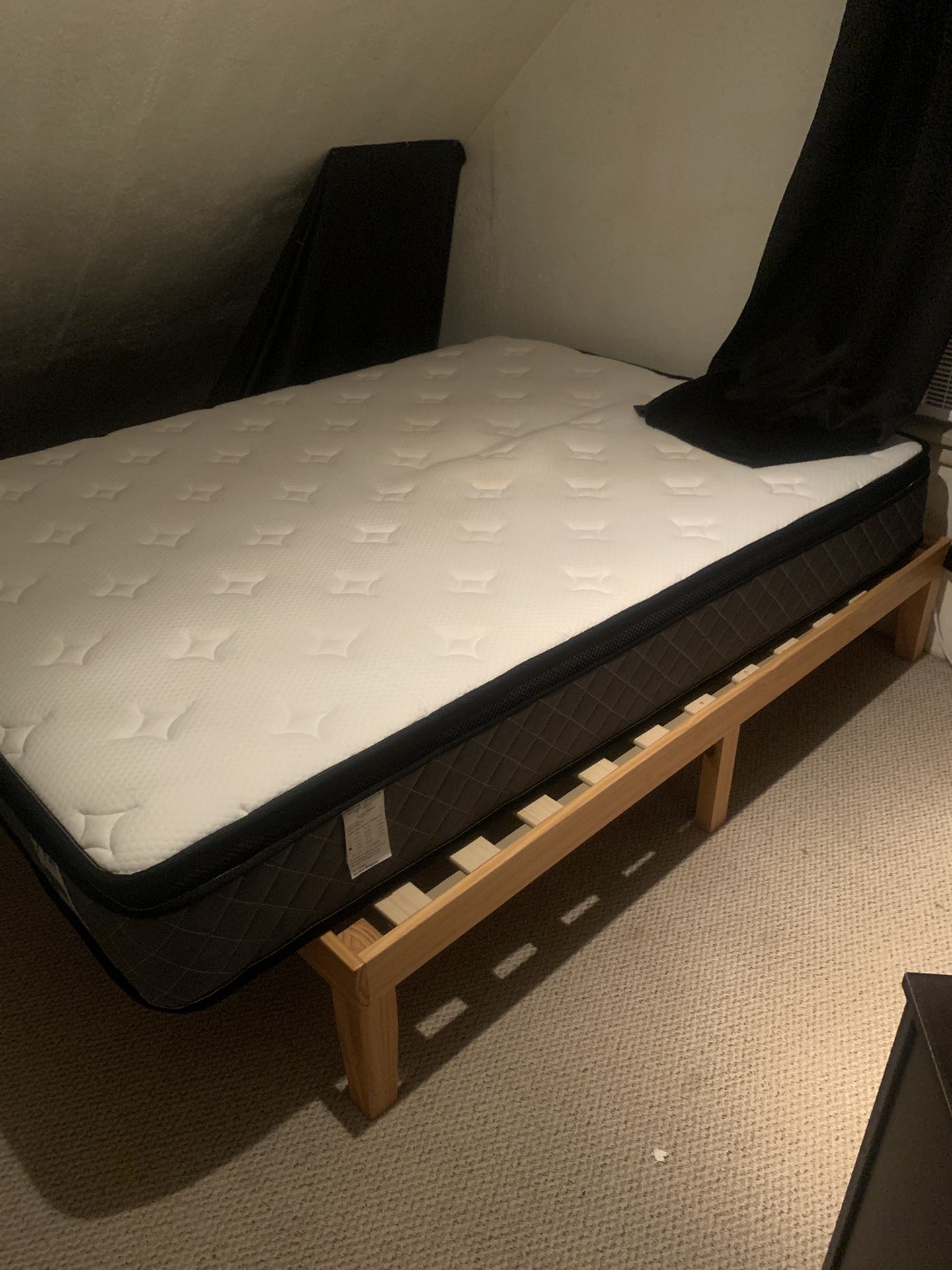 Queen Size Bed, Bed Frame As Well