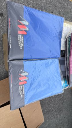Table Clothes, Two, Blue