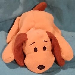 Used 1993 McDonald's TY Beanie Baby Bones the Dog.