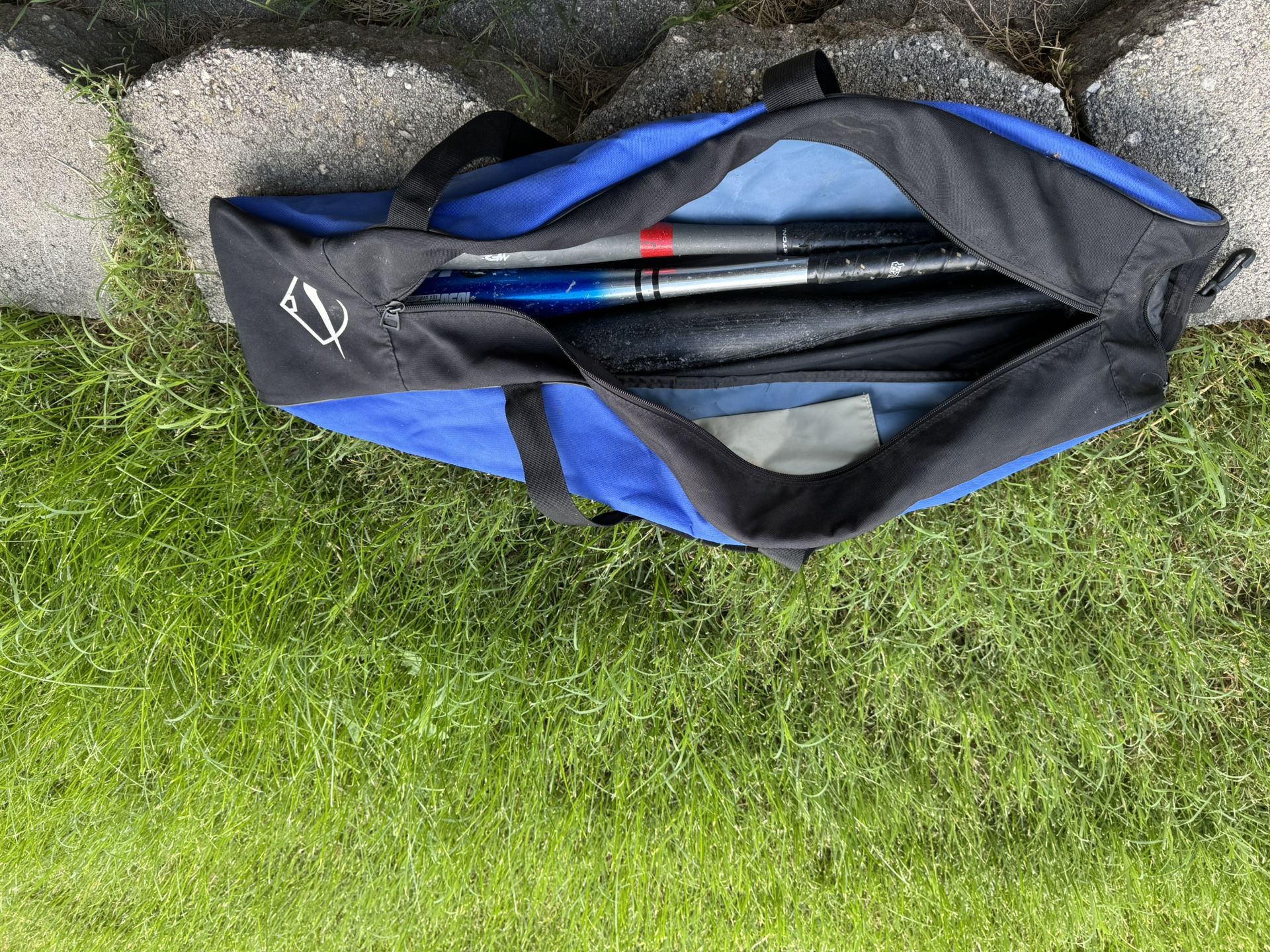 Baseball Bats And Bag $5