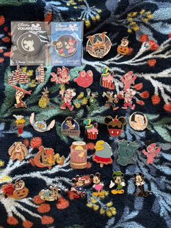 Authentic Disney Trading Pin Lot of 34