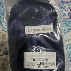 ROYAL BLUE WIG