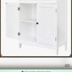 White Storage dresser