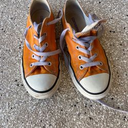 Converse All Star Orange Size 1.5
