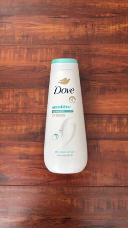 Dove SENSITIVE SKIN; HYPOALLERGENIC Microbiome Serum  Body Wash: 22 oz