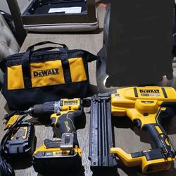 Dewalt Drill And Cabinet Framing Gun