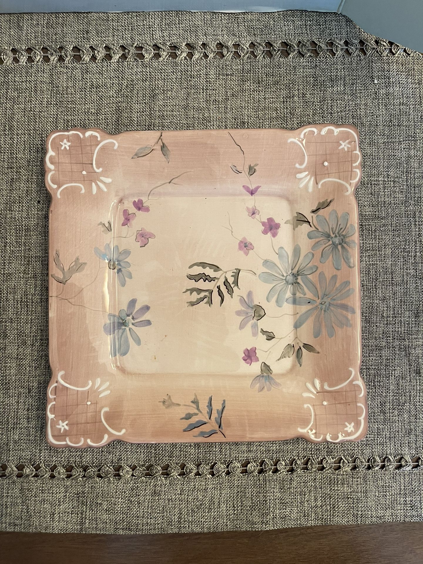 Josephine Floral Dessert Plates – Set of 4
