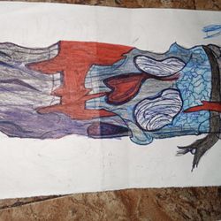 Skull Death Drawing 