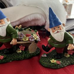 Gnome Tea Light Candle Holders