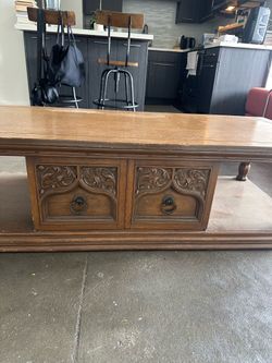 Solid Wood Coffee Table