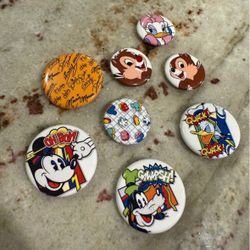 Lot of 8 Disney Pins Purchased in Disney World in 2019