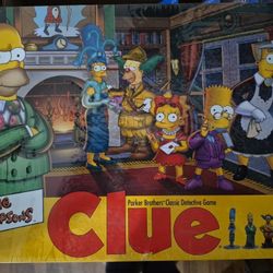 Simpsons Clue Board game