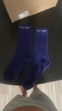 Purple supreme Hanes socks