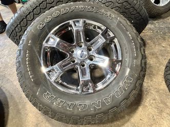 SET 4x 18" 2015-17 FORD F150 Wheels 18x7-1/2 F-150 rims OEM Chrome - NO TIRES