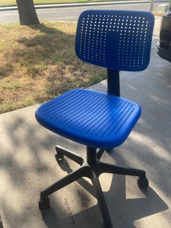 Blue IKEA Chair
