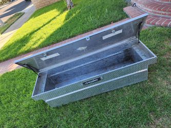 Yes Still Available $120 Husky Aluminum Diamond Plate Truck Tool Box