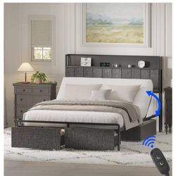 Adjustable Bed frame (price Negotiable)