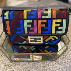 FENDI Multicolor FF Canvas bag 