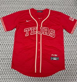 Red Texas Rangers jersey city connect seager