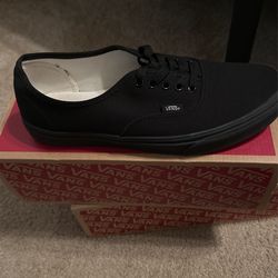 Black Vans 