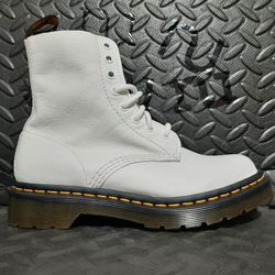 Dr. Martens 1460 Pascal Virginia Leather Lace Up Boots Size 5