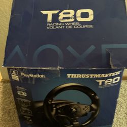 T80 Racing Wheel For Consoles Or PC
