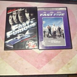 DVD- Fast And Furious 4 & 5 