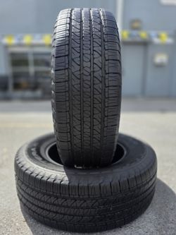 245 70 17 (2) (P17) TIRES GOODYEAR FORTERA HL  90% TREAD 