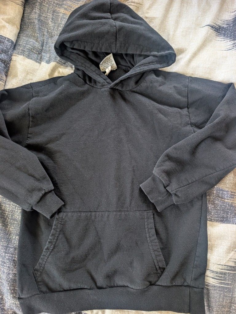 Black Hooded Sweatshirt