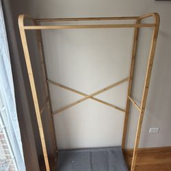 Honey Can Do® Natural Wood Clothing Rack
