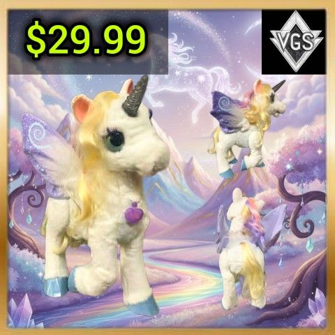 *RARE* Furreal Friends StarLily My Magical Unicorn