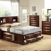 BEDROOM SET,STORAGE BED ,SET 