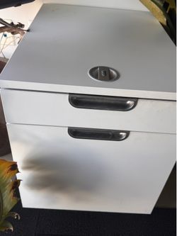 Small filing cabinet