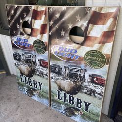 Custom Wrapped Cornhole Boards