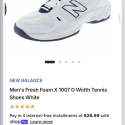 NB new tennis sneakers size 10