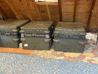 military surplus storage containers/boxes